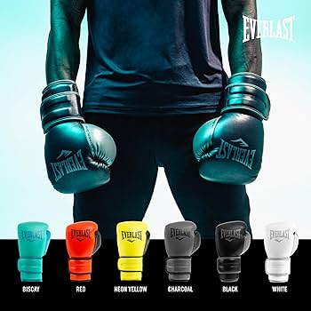 Everlast Powerlock 2R Training Glove - Black - 10 oz